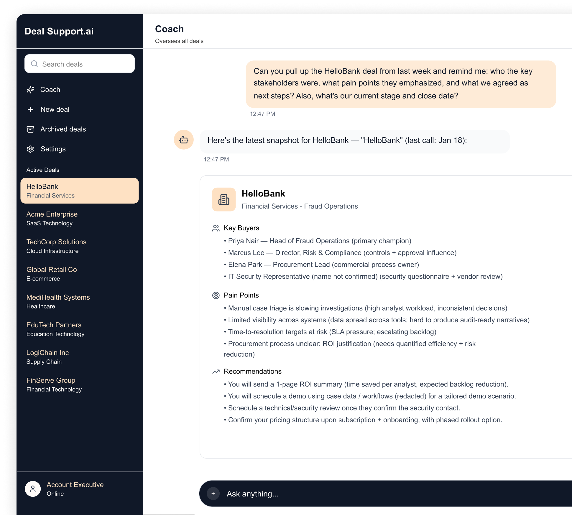 AI Agent Interface Support