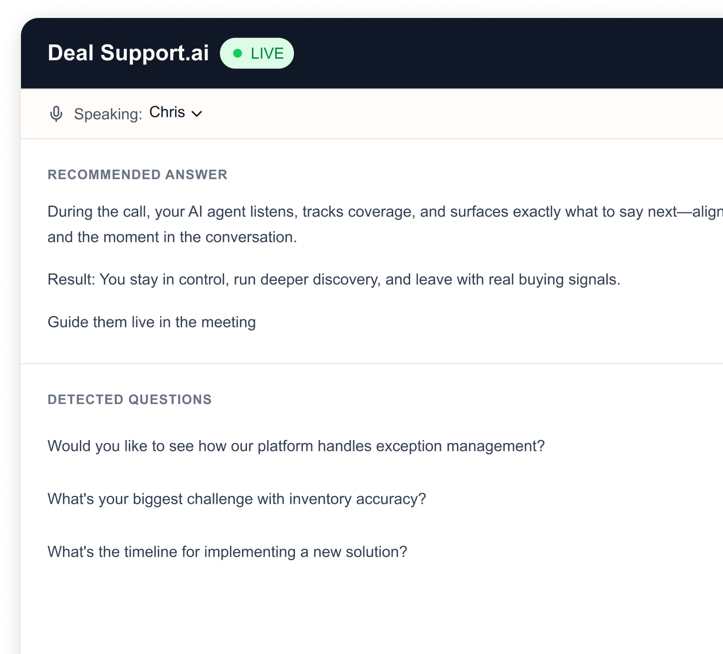 AI Agent Interface Support